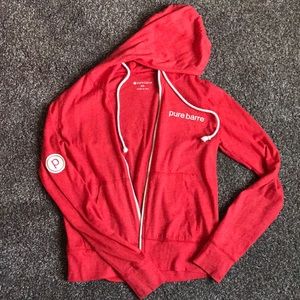 Pure barre zip up